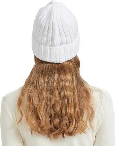 Miniatura 7 de NPQQUAN Gorro de punto de invierno cálido para mujer y hombre