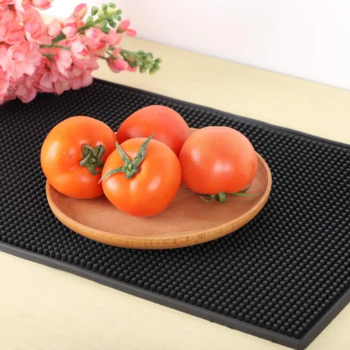 Miniatura 6 de KINJOEK 3 tapetes de bar de 12 x 18 pulgadas, tapete antideslizante para secado de derrames, para encimera, cóctel, barman café, bebidas