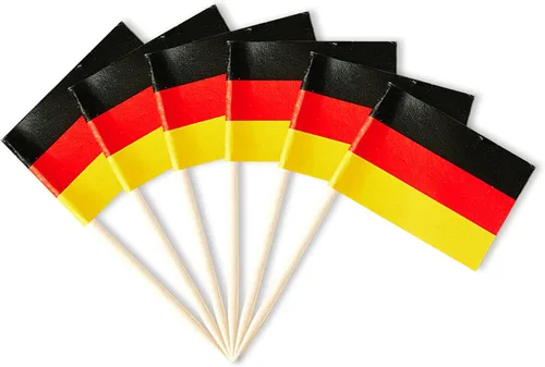 Miniatura 15 de Palillos de dientes pequeños con bandera australiana para aperitivos de fiesta, cupcakes, pasteles y comida, perfectos para vacaciones nacionales