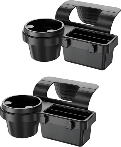 Miniatura 10 de GDQ Expansor de portavasos 2 en 1 para automóvil con organizador de monedas, base ajustable, ajuste universal para la mayoría de vehículos