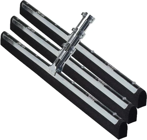 Miniatura 4 de SPARTA Flo-Pac - Escobilla de goma de doble espuma con marco de acero resistente para piso, baño, cocina, hormigón, azulejos, garaje, uso comercial