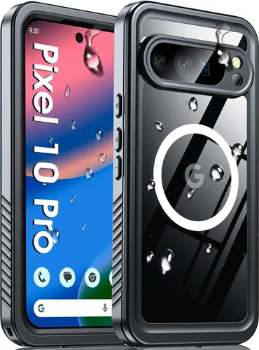 Oneagle Funda impermeable para Google Pixel 10 Pro [compatible con MagSafe], 360° de cuerpo completo resistente Pixel 10 Pro [IP68 bajo el agua]