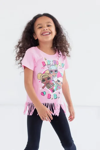Miniatura 2 de L.O.L. Surprise! Diva Bon Bon Queen Bee Neon QT Camiseta de cumpleaños para niñas de niño pequeño a niño grande