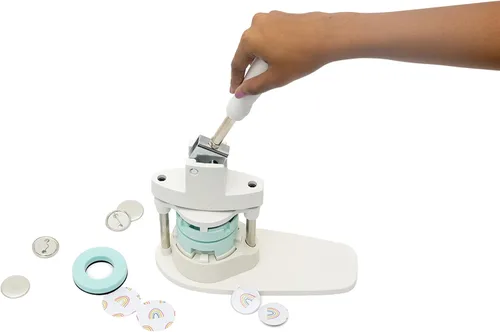 Miniatura 2 de We R Memory Keepers - Kit de presión de botones Blanco