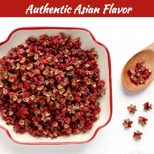 Miniatura 2 de Sichuan - Granos de pimienta enteros orgánicos de 4 onzas, auténticos granos de pimienta roja Szechuan para recambio de molinillo, condimento fresco