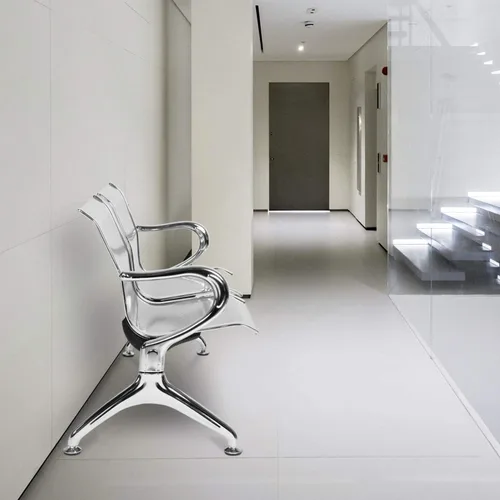 Miniatura 4 de Silla de sala de espera, banco de recepción del aeropuerto con brazos, sillas de recepción de invitados, silla de oficina, banco de vestíbulo, banco