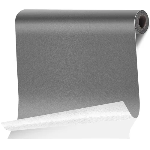 Miniatura 8 de Cahomo - Cinta de parches autoadhesivos para reparación de cuero para sofás - 8x11 pulgadas, kit de reparación de vinilo y cuero para muebles, Café