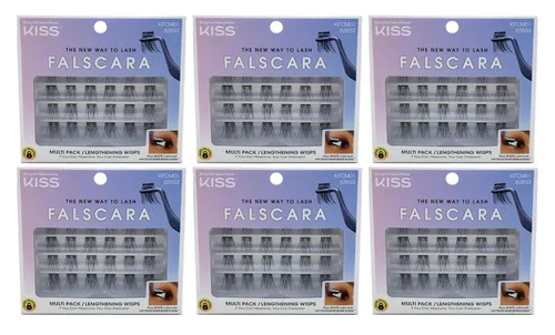 Miniatura 6 de Kiss Falscara - Juego de 6 mechones alargadores