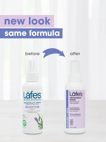 Miniatura 2 de Lafe's Desodorante natural Desodorante natural sin aluminio de 4 onzas para mujeres y hombres Sin parabenos y sin bicarbonato de sodio