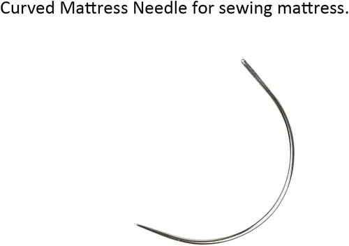 Miniatura 6 de Eketirry Kit de agujas de coser a mano, agujas de mano resistentes para tapicería, alfombras, cuero, reparación de lona (5 piezas)
