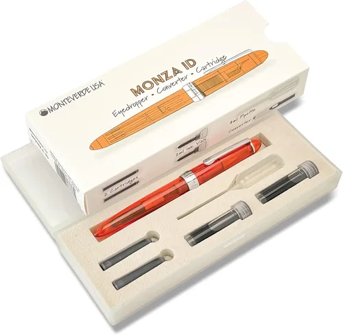 Miniatura 3 de Monteverde Monza ID Pluma Estilográfica - Naranja