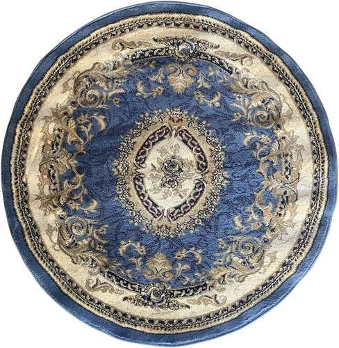 Miniatura 12 de Deir Debwan Alfombra tradicional Aubusson con diseño floral largo de 330.000 puntos, diseño 602 (31 pulgadas x 15 pies 8 pulgadas)