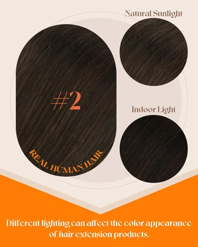 Miniatura 5 de Sunny Hair - Coletero para cabello humano de 8 a 20 in, con base de 5 x 5 in, para mujeres con decoración para el cabello, 14", #P4/27