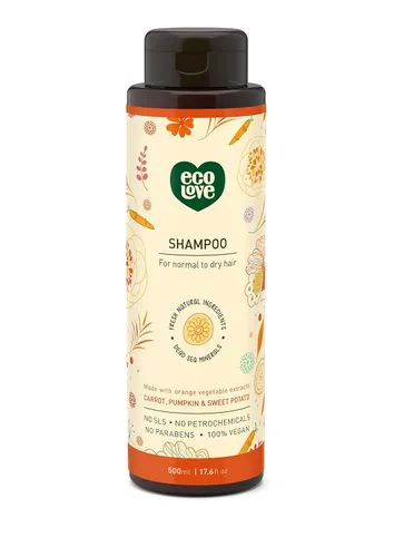 Miniatura 8 de ecoLove - Champú natural para todo tipo de cabello, sin lauril sulfato de sodio, vegano y libre de crueldad, con extracto de aceite marroquí Coconut