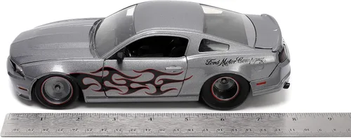 Miniatura 7 de Jada Toys Big Time Muscle 1:24 2010 Ford Mustang GT - Coche fundido a presión, juguetes para niños y adultos