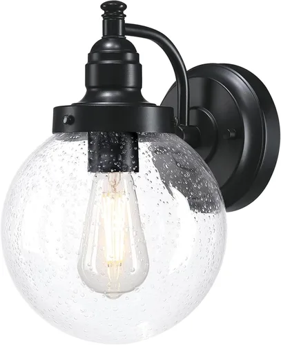 Miniatura 8 de Westinghouse Lighting 6313700 Eddystone - Accesorio de pared para exteriores con sensor de atardecer a amanecer, acabado de bronce aceitado