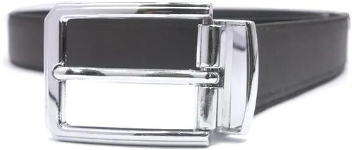Miniatura 5 de Cinturón reversible para hombre, cinturón de cuero negro y marrón para pantalones de vestir