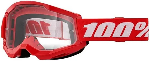 Miniatura 29 de 100% STRATA 2 Goggles – Gafas deportivas para motocross y ciclismo de montaña – Gafas para ciclistas – Gafas de motocross para hombre