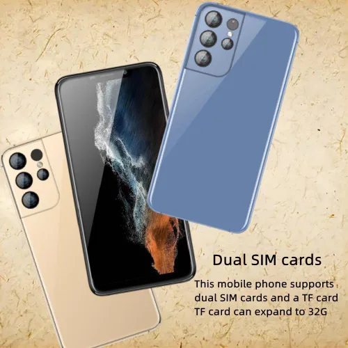 Miniatura 8 de Teléfono desbloqueado EVRIO, s22u, smartphone Android, tarjeta SIM dual, 1 GB RAM 16 GB ROM, solo admite tarjeta SIM dual, banda de frecuencia de 3G