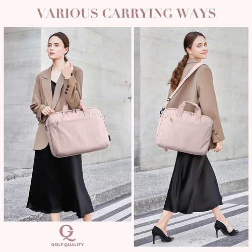 Miniatura 2 de Bolsa de mano para laptop para mujer, bolsa de mano informal para profesores de negocios, bolsa cruzada A-Rosa
