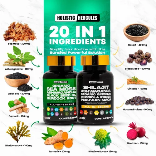 Miniatura 4 de Hercules Elixer Bundle: 20-in-1 Performance Booster
