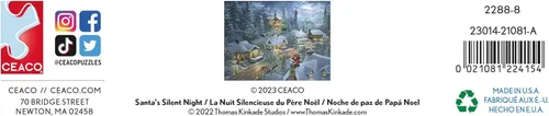 Miniatura 7 de Ceaco - Navidad - Noche Silenciosa de Santa - Rompecabezas de 300 Piezas