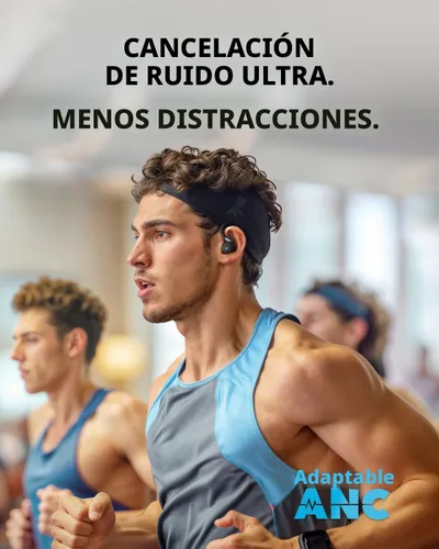Miniatura 4 de Soundcore Sport X20 de Anker, Auriculares True-Wireless para Entrenamiento, Ganchos Giratorios y Extensibles, Cancelación de Ruido, Graves