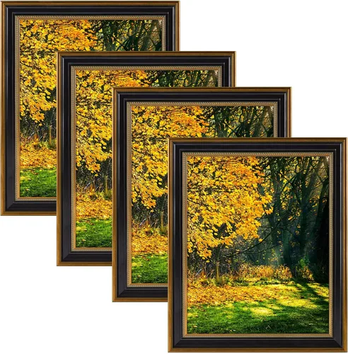 Miniatura 8 de marco de fotos de 16x20 pulgadas sin paspartú para póster/foto/impresión de 16x20, pantalla de montaje en pared de vidrio real resistente a roturas
