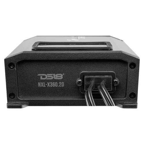 Miniatura 6 de DS18 NXL-X360.2D - Amplificador marino a prueba de agua de 2 canales - Clase D de rango completo 180 x 2 vatios @ 4-Ohm 1000 vatios pico - Ideal