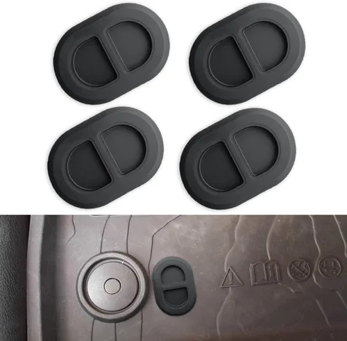 Miniatura 3 de Tapón de drenaje de bandeja de piso para Jeep Wrangler JK JL 2014-2025 y Gladiator JT 2020-2025, tapón de cuerpo de bandeja de piso para Jeep, 4