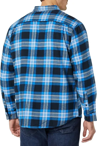 Miniatura 5 de Tienda Essentials Camisa de franela de manga larga para hombre (disponible en tallas grandes y altas)