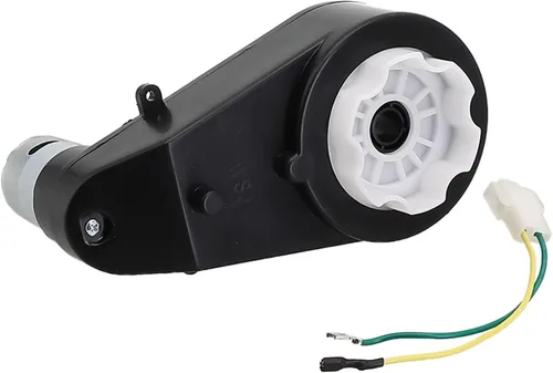 Miniatura 2 de Motor eléctrico de caja de cambios para automóviles de niños, repuesto de motor de engranaje de CC de alto par de 12 V compatible con modelos RS390