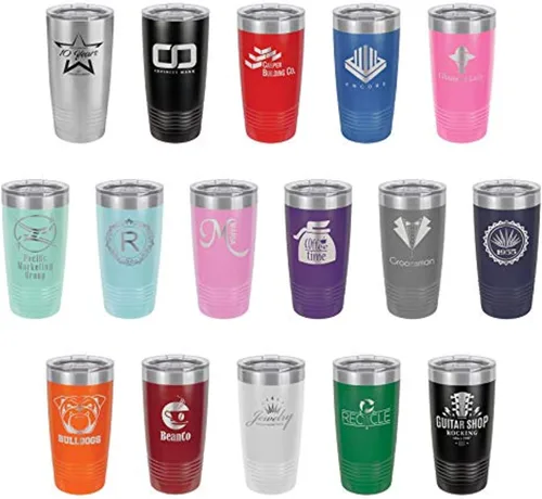 Miniatura 6 de Taza con texto en inglés "I RUN FROM MY KIDS 20oz Drink Tumbler with Straw », grabada con láser, taza de viaje con divertidas citas de Yeti Rambler