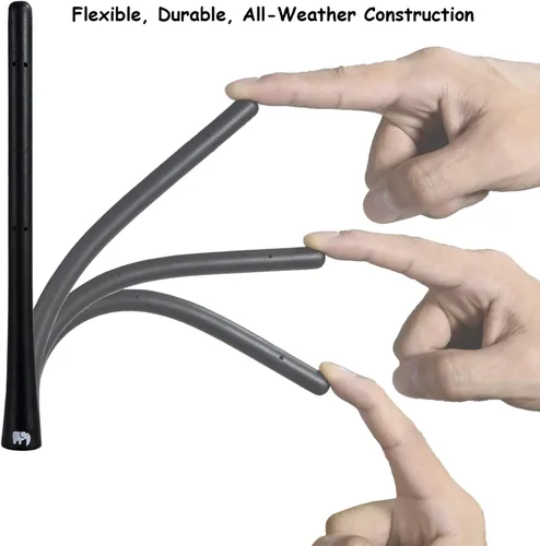 Miniatura 7 de ONE250 - Antena de goma flexible de 7.0 in para Mazda MX-5 Miata (2006-2020), Mazda2 (2002-2016), Mazda3 (2002-2013), Mazda5 (1999-2019), Mazda CX-7
