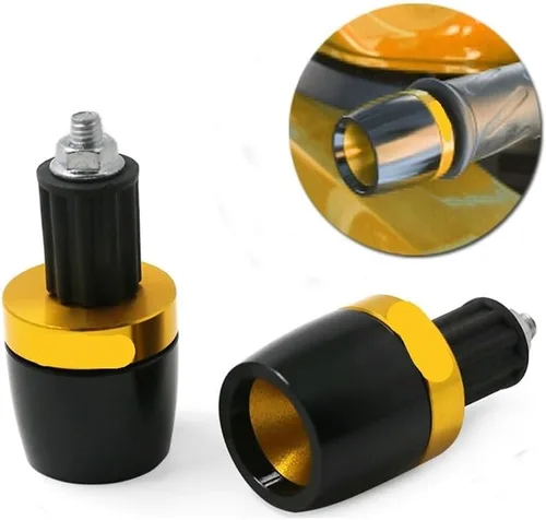Miniatura 2 de for FZ8 for FZ 8 7/8" Motorcycle Handlebar Grips Ends Handle Bar Slider End Cap Bar Ends