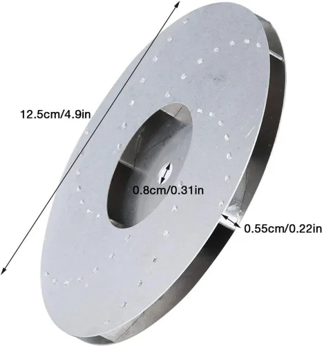 Miniatura 2 de OUKENS Cuchilla de ventilador giratoria para aspiradora de 4.921 in Piezas y accesorios de motor de aspiradora de repuesto Compatible