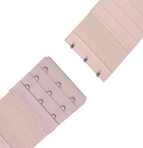 Miniatura 2 de Bra Extender 3 Hooks 3 Rows Elastic Bra Band Hook Strap Extensions for Women, Pack of 4