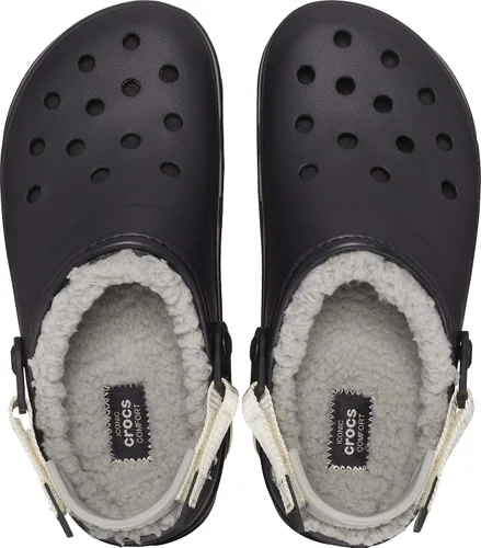 Miniatura 4 de Crocs - Zuecos unisex para adultos, todo terreno, con forro y correa de talón ajustable Negro