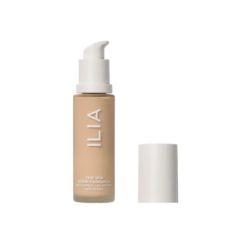 ILIA - Base de maquillaje True Skin Serum | No comedogénica, libre de crueldad animal, vegana, sensación sin peso, cobertura que se puede construir,