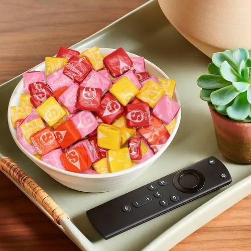 Miniatura 5 de Caramelos masticables de frutas a granel Starbrst de 2 libras, envueltos individualmente, dulces suaves y masticables con sabor a fruta