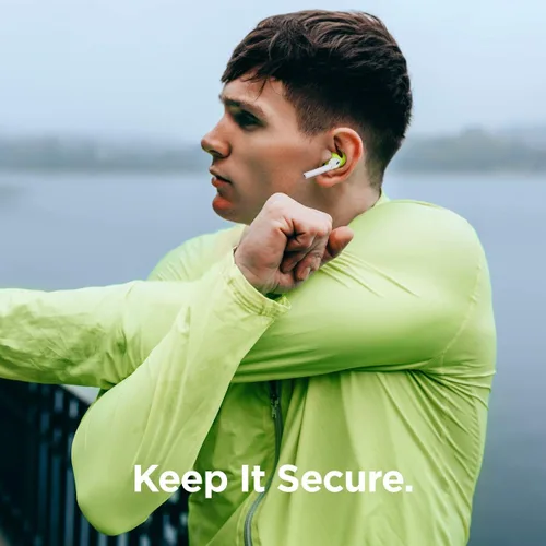 Miniatura 2 de elago Funda de gancho para auriculares compatible con Apple AirPods 2 y 1 o EarPods, diseño ergonómico, construcción duradera, acceso completo