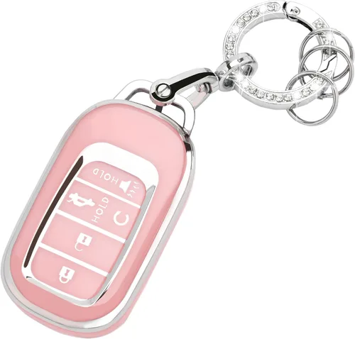 Miniatura 7 de Funda para llavero Cadillac – Funda de TPU suave con protección de llavero brillante compatible con Cadillac Escalade CTS SRX XT5 ATS CT6 5 botones