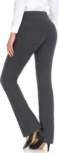 Miniatura 2 de Safort Pantalones de yoga con entrepierna de 28" 30" 32" 34"más amplios en la parte inferior para botas altas, 4 bolsillos, UPF50+