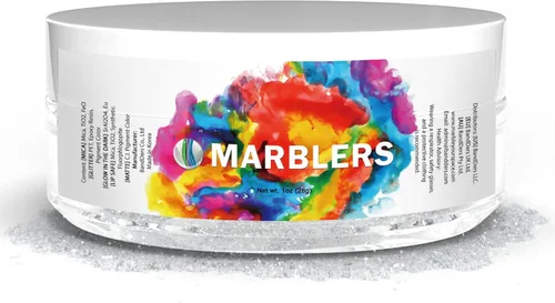 Miniatura 123 de MARBLERS - Polvo de mica de grado cosmético, nacarado, no tóxico, vegano, libre de crueldad, sombra de ojos, esmalte de uñas, arte de uñas, [Gris]