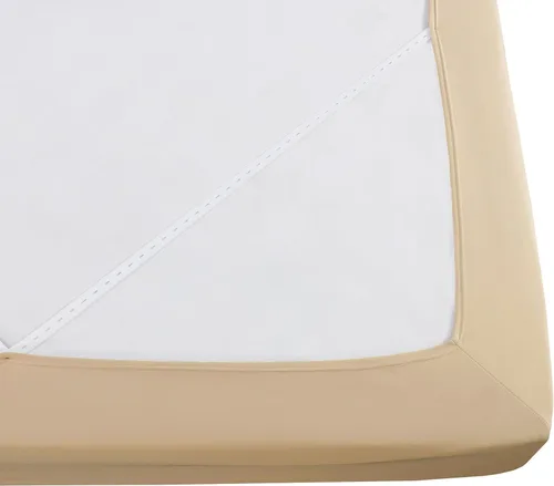 Miniatura 5 de Elegant Comfort Funda de somier, elástica y ajustada, falda de cama de 4 lados, tejido de jersey, alternativa elegante para falda de cama, suave