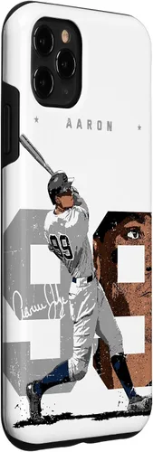 Miniatura 3 de Funda para iPhone 11 Pro Max Aaron Judge Number Portrait Baj New York MLBPA