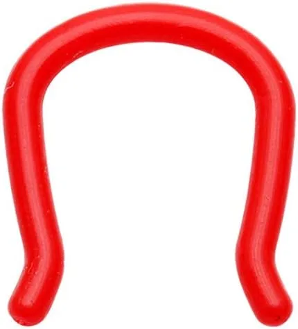 Miniatura 3 de Pierced Owl - Retenedor de anillo de septum flexible Bioflex de tacto suave de 14-16GA