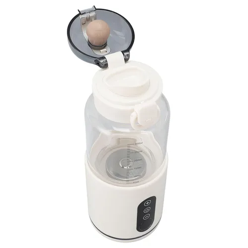 Miniatura 4 de SUNGOOYUE Calentador de botellas portátil de grado alimenticio, duradero, 131.0 °F, calentador de leche de gran capacidad para uso diario