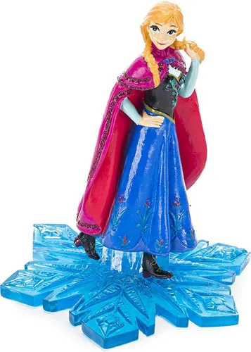 Miniatura 4 de Penn-Plax Disney Frozen - Paquete de decoración de acuario de 4 piezas, incluye Elsa, Anna, Olaf y un castillo de hielo, mini