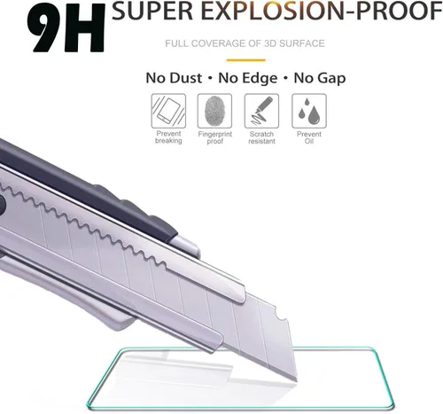 Miniatura 3 de (3 unidades) Compatible con Xiaomi Redmi Note 13 Pro 5G / Redmi Note 13 Pro Protector de pantalla de vidrio templado, sensible al tacto, compatible